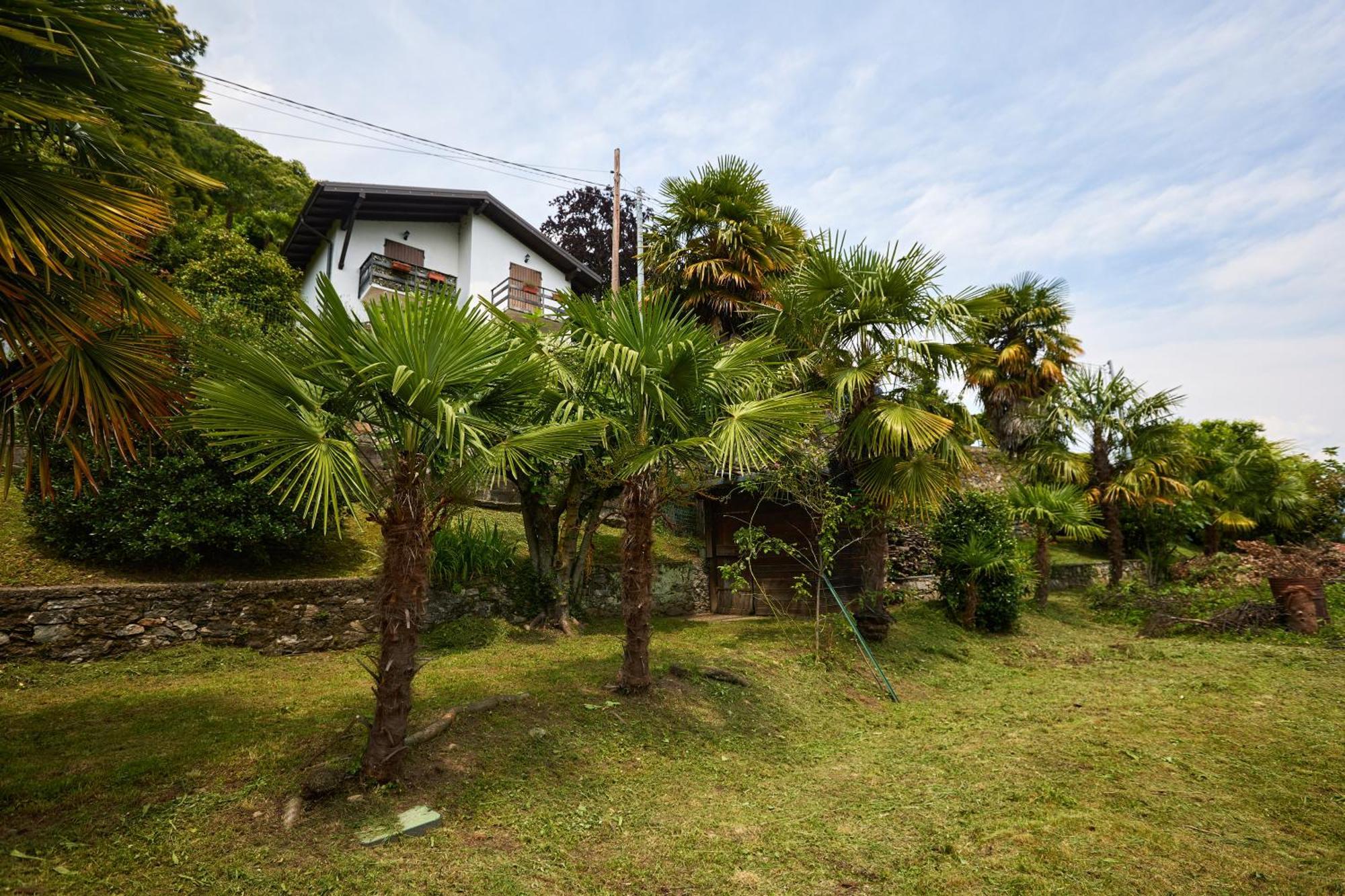 Villa Di Paese - Splendida Vista Lago Maggiore Oggebio Exterior foto